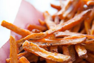 Crispy Air Fryer Sweet Potato Fries: Easy Healthy Snack!