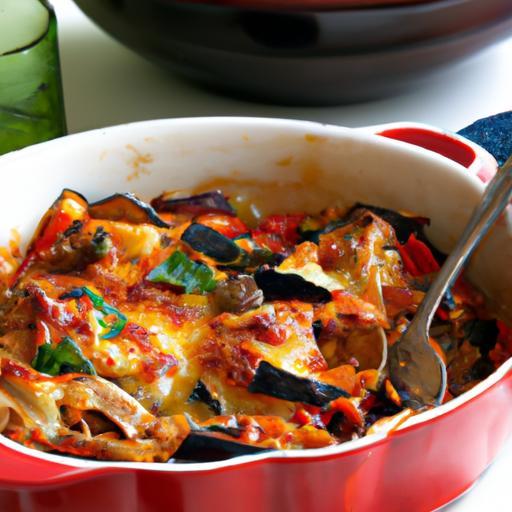 Hearty Eggplant and Tomato Casserole: A Flavorful Delight