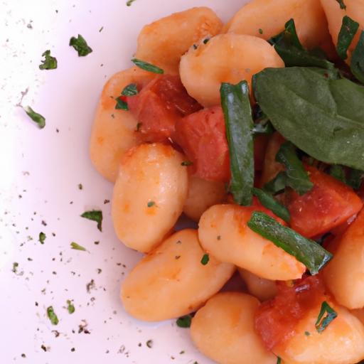 Savor the Flavors: Gnocchi with Tomato & Basil Delight