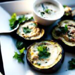 Golden Roasted Eggplant with Creamy Tahini Drizzle