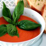 Quick & Cozy: Microwave Tomato Basil Soup in Minutes