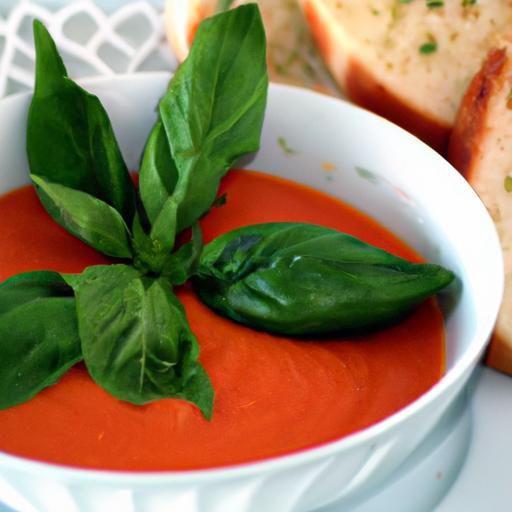 Quick & Cozy: Microwave Tomato Basil Soup in Minutes