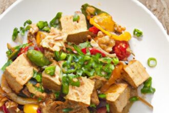Colorful Tofu Scramble: A Veggie-Packed Protein Boost
