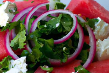 Refreshing Harmony: The Perfect Watermelon and Feta Salad