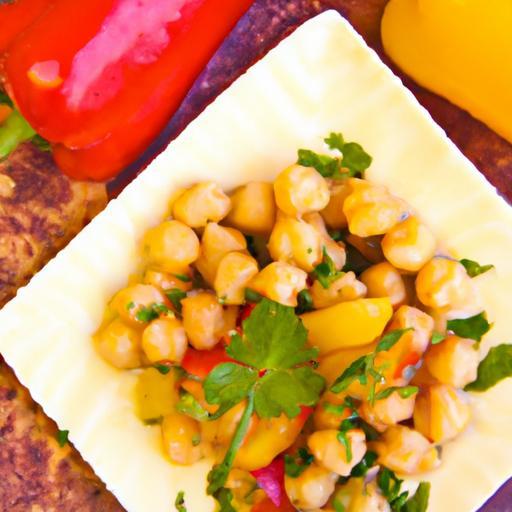 Bright Bites: Chickpea & Roasted Red Pepper Salad Magic