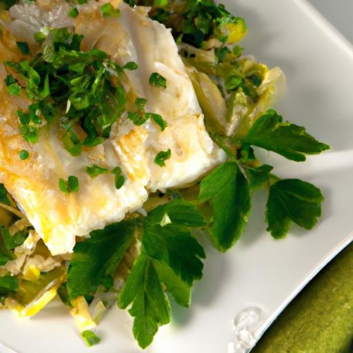 Herb-Infused Baked Halibut: A Flavorful Seafood Delight