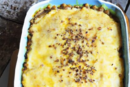 Hearty Lentil Shepherd’s Pie with Cheese & Smoky Paprika
