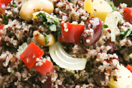 Nutritious Quinoa & Black Bean Bowl: A Flavorful Powerhouse