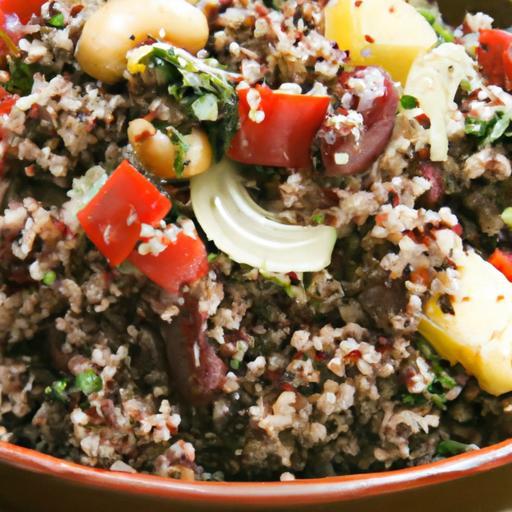 Nutritious Quinoa & Black Bean Bowl: A Flavorful Powerhouse