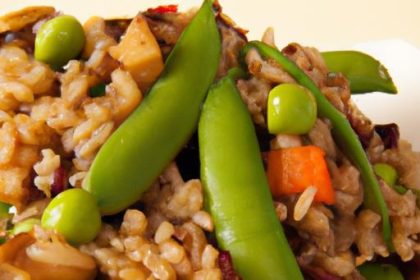 Wholesome Brown Rice & Edamame Stir-Fry: Nutritious Delight