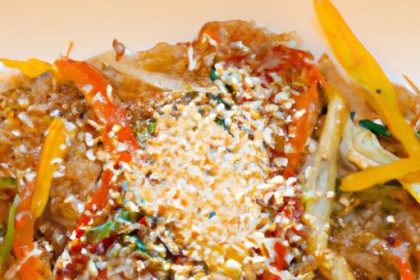 Japchae Unveiled: Korean Glass Noodles in Colorful Harmony