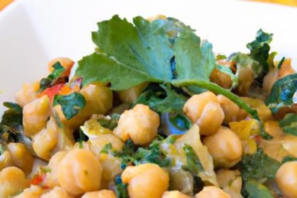 Wholesome Chickpea & Spinach Curry: A Flavorful Delight