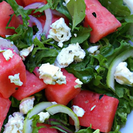 Refreshing ​Arugula, Watermelon & Feta Salad Recipe Ideas