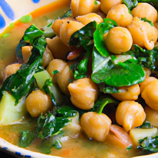 Hearty Chickpea and Spinach Stew: A Nutritious Delight