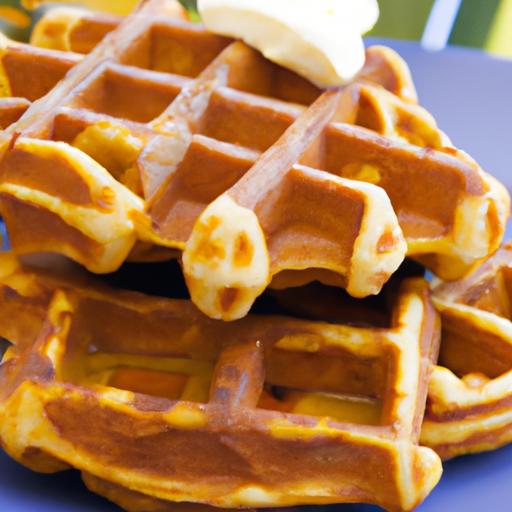 Wholesome Pumpkin waffles: A Nutritious Fall Breakfast Treat