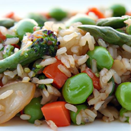 Wholesome Brown Rice & Edamame Stir-Fry: Nutritious Delight