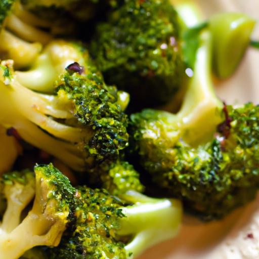 Zesty Lemon Garlic Roasted Broccoli: ​A Flavorful Twist