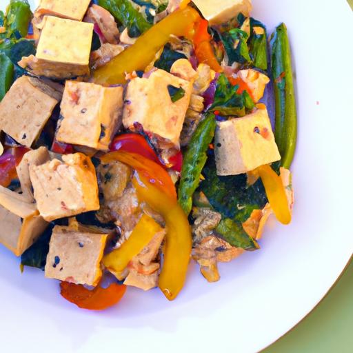 Colorful Tofu Scramble: A Veggie-Packed Protein Boost