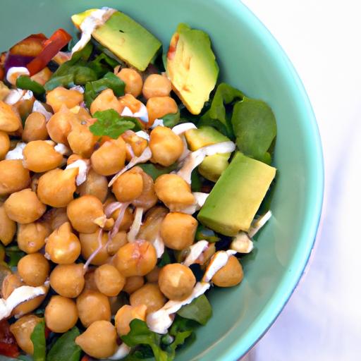 Creamy ⁤Chickpea Avocado Salad: A‌ Nutritious Power Bowl