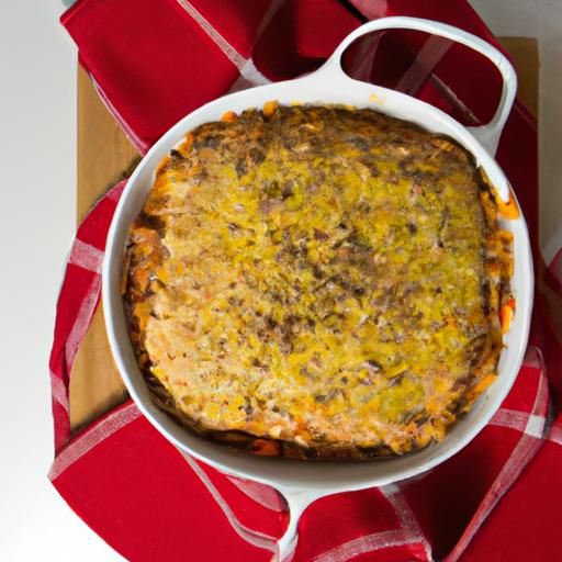 Hearty Lentil Shepherd's Pie with Cheese & Smoky Paprika