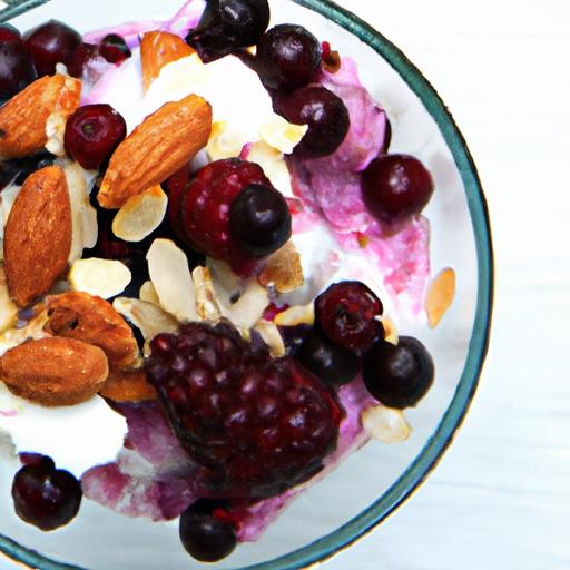 Berry & almond Yogurt‍ Parfait: A Nutritious Flavor Boost