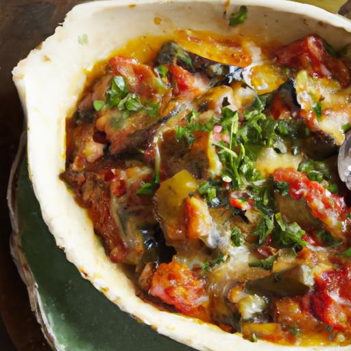 Hearty Eggplant and Tomato Casserole: A Flavorful Delight