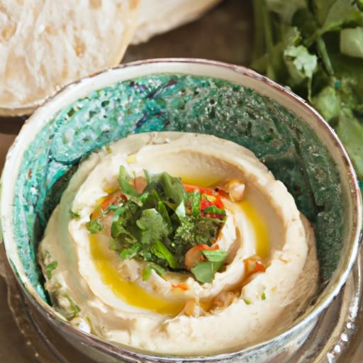 Creamy No-Oil garlic Hummus: Healthy Twist on Classic Dip