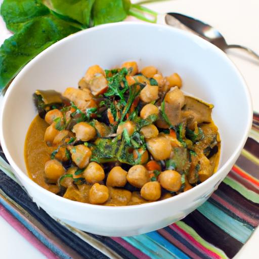 Wholesome Chickpea & Spinach Curry: A Flavorful Delight
