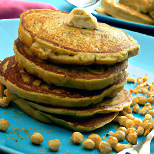 Fluffy Chickpea Flour Pancakes: A⁤ Protein-Packed breakfast delight