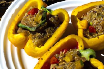 Colorful Quinoa Stuffed Bell Peppers: Nutritious & Tasty
