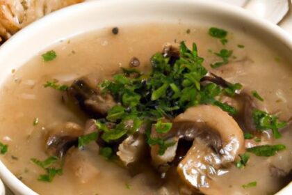 Savor the Earthy Richness of Mushroom and Barley Soup