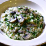 Creamy Mushroom & Spinach Risotto: A Savory Delight