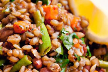 Wholesome Lentil & Brown Rice Stir-Fry: A Nutritious Boost