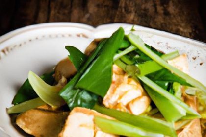 Steamed Tempeh with Ginger & Garlic: A Flavorful Twist