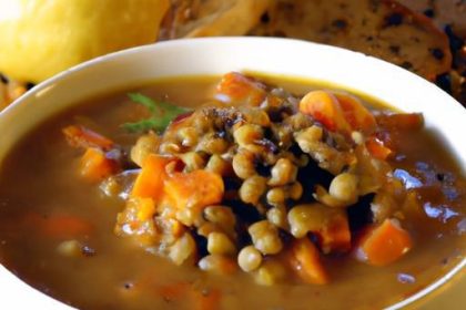 Hearty Lentil and Carrot Soup: A Nourishing Delight