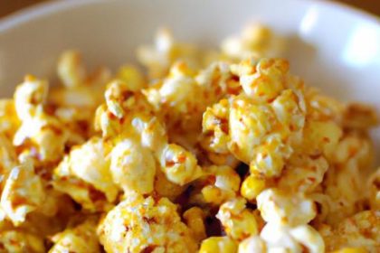 Golden Crunch: Homemade Popcorn with Nutritional Yeast Twist