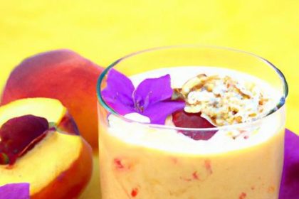 Peach & Oat Smoothie: A Creamy Boost for Your Day