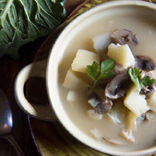 Wholesome Cabbage and Mushroom Soup: A Comforting Classic
