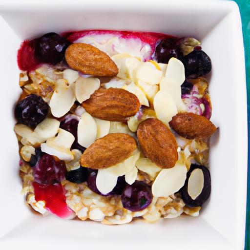 Berry Almond Overnight Oats: A Nutty Twist on Breakfast Bliss
