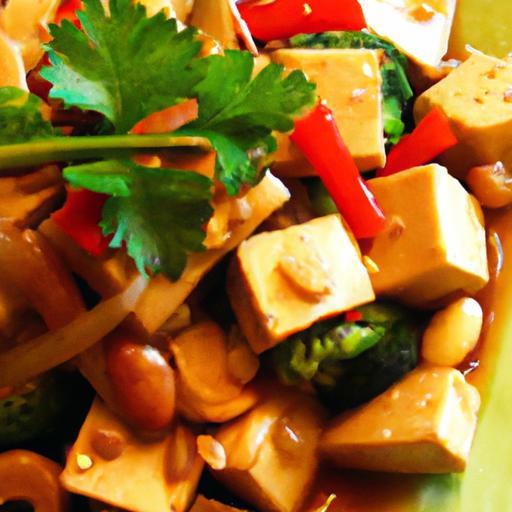 Spice Up Dinner: Thai Peanut Tofu Stir-Fry Delight