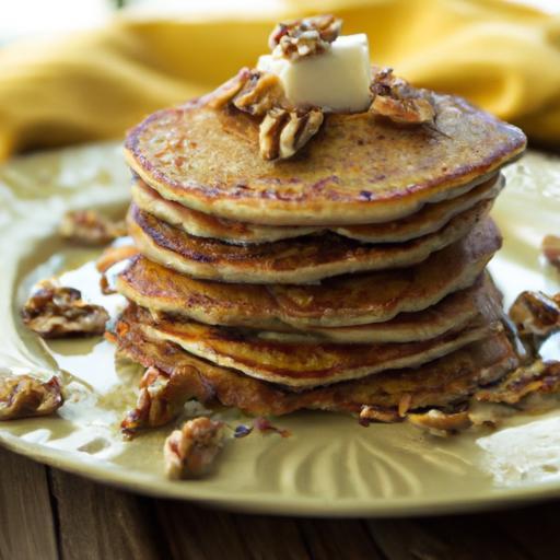 Flaxseed & Walnut Pancakes: A Nutty Twist on Breakfast Favorites