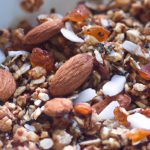 Crunchy Homemade Granola with Almonds and Chia Seeds