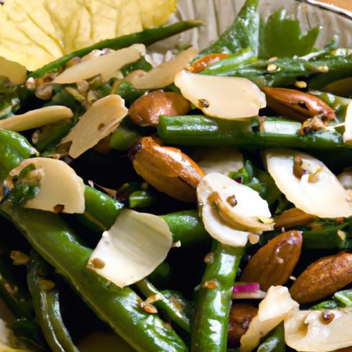 Crunchy Elegance: Sautéed Green Beans with Toasted Almonds