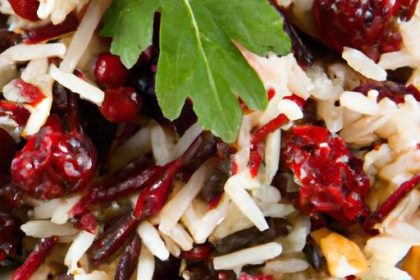 Wild Rice & Cranberry Pilaf: A Nutty, Tart Autumn Delight