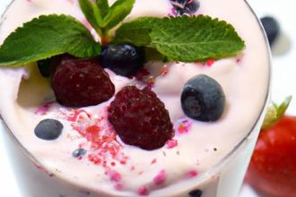 Berry Yogurt Shake: A Refreshing Boost of Flavor and Health