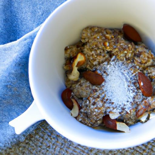 Wholesome Baked Oatmeal with Chia Seeds and Coconut Twist