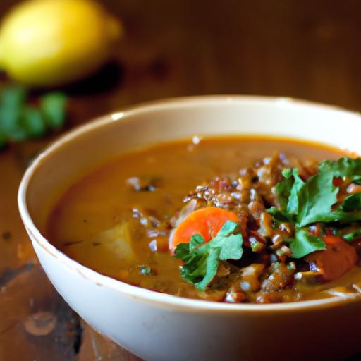 Hearty Lentil and Carrot Soup: A Warm, Wholesome Delight