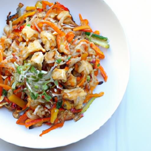 Tofu⁣ & Cashew⁣ Noodle Bowl: A ⁢Flavorful, Nutty Delight