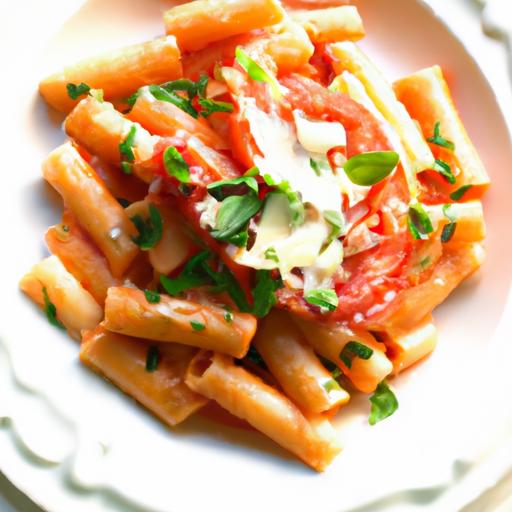 Creamy Roasted Tomato & Garlic Ricotta Pasta Delight
