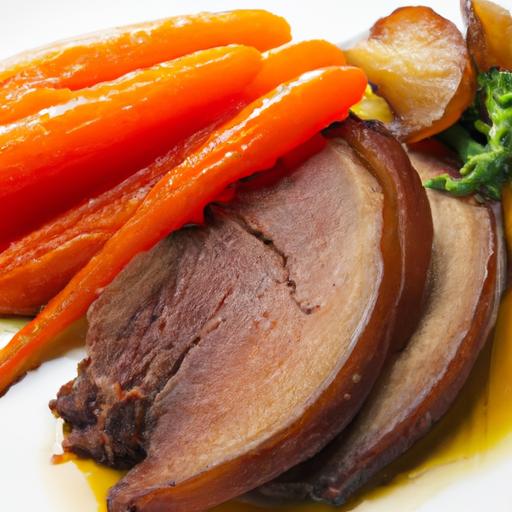 Tender Slow Cooker ⁤Pot Roast with Sweet Carrots Delight